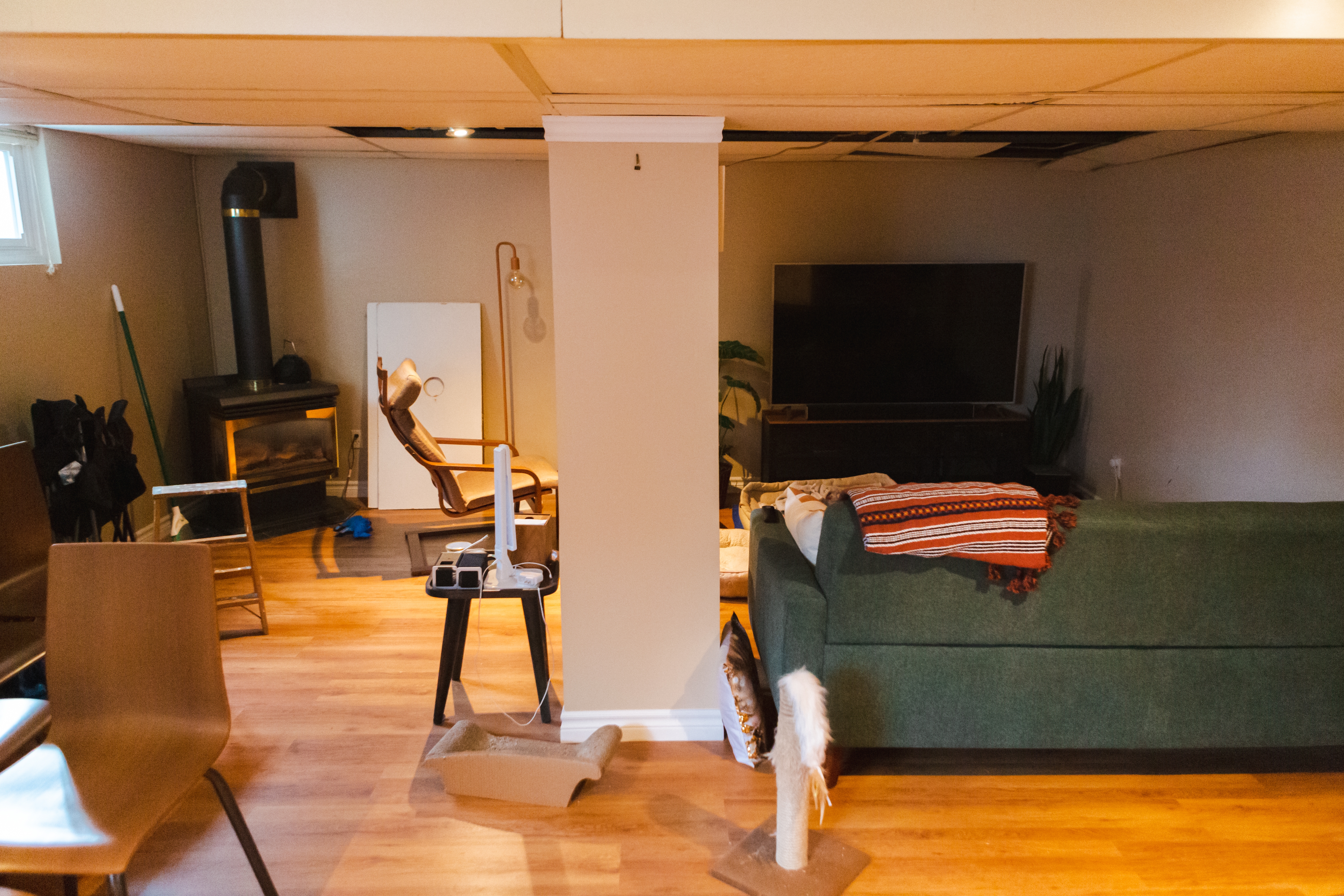 Basement comfort and safety upgrades