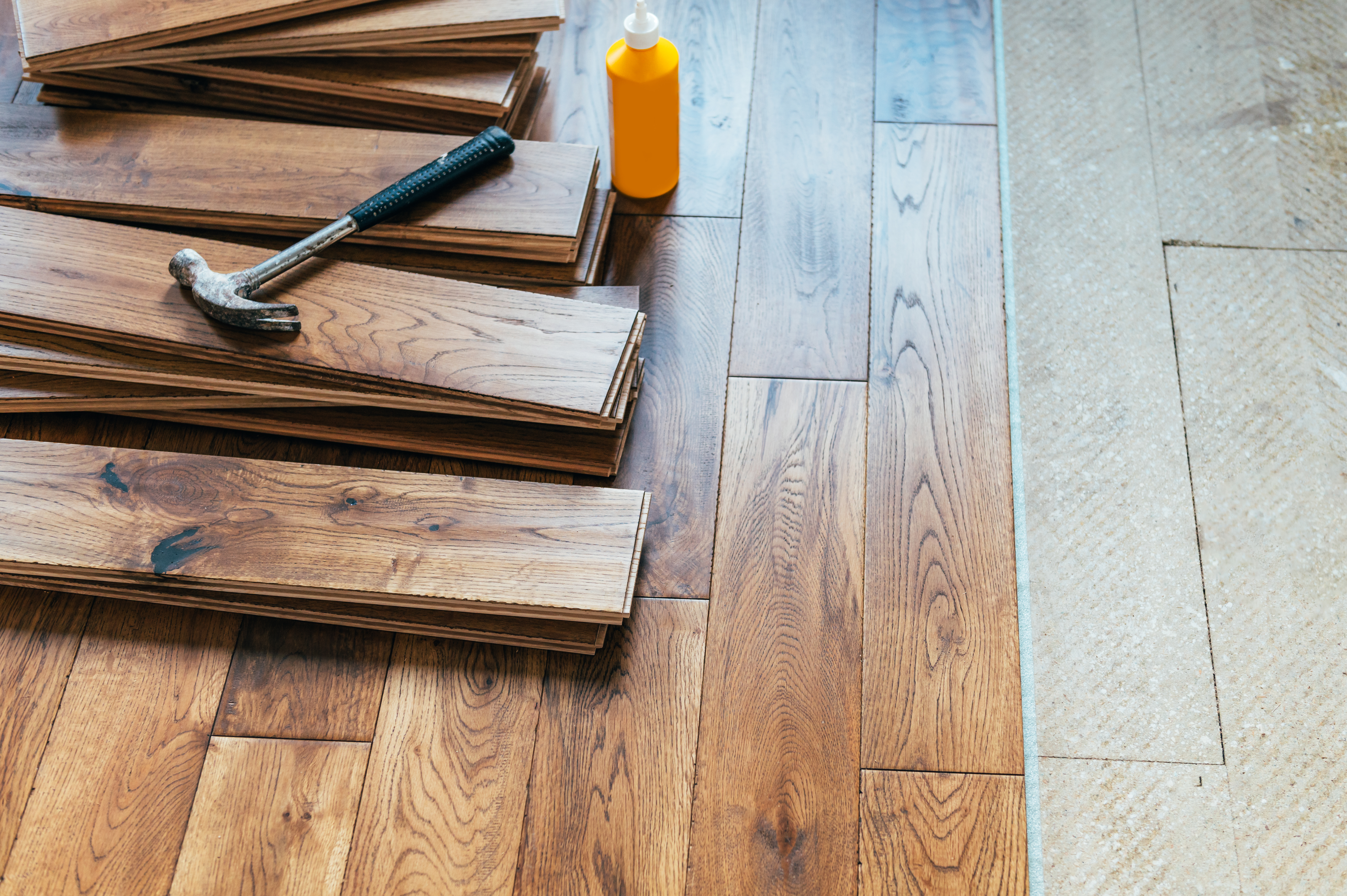 Flooring repair and replacement services